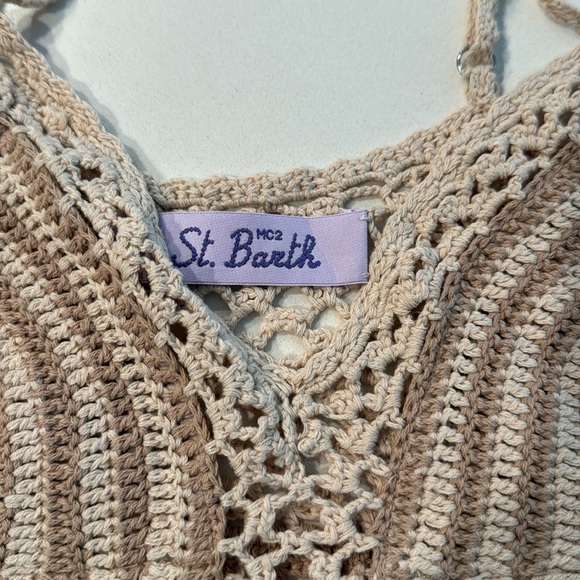 Mc2 saint Barth cropped crochet top new - Picture 2 of 4